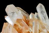 Tangerine Quartz Crystal Cluster (Large Crystals) - Madagascar #156952-4